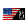 36" POW / MIA American Flag - Outlet - Red/Silver/Blue