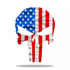 Punisher Skull American Flag - Red/Silver/Blue