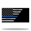 Police Thin Blue Line Personalized American Split Flag - Thin Blue Line - LEO/Police