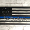 Betsy Ross "We the People" American Flag- Outlet - Thin Blue Line- LEO Police