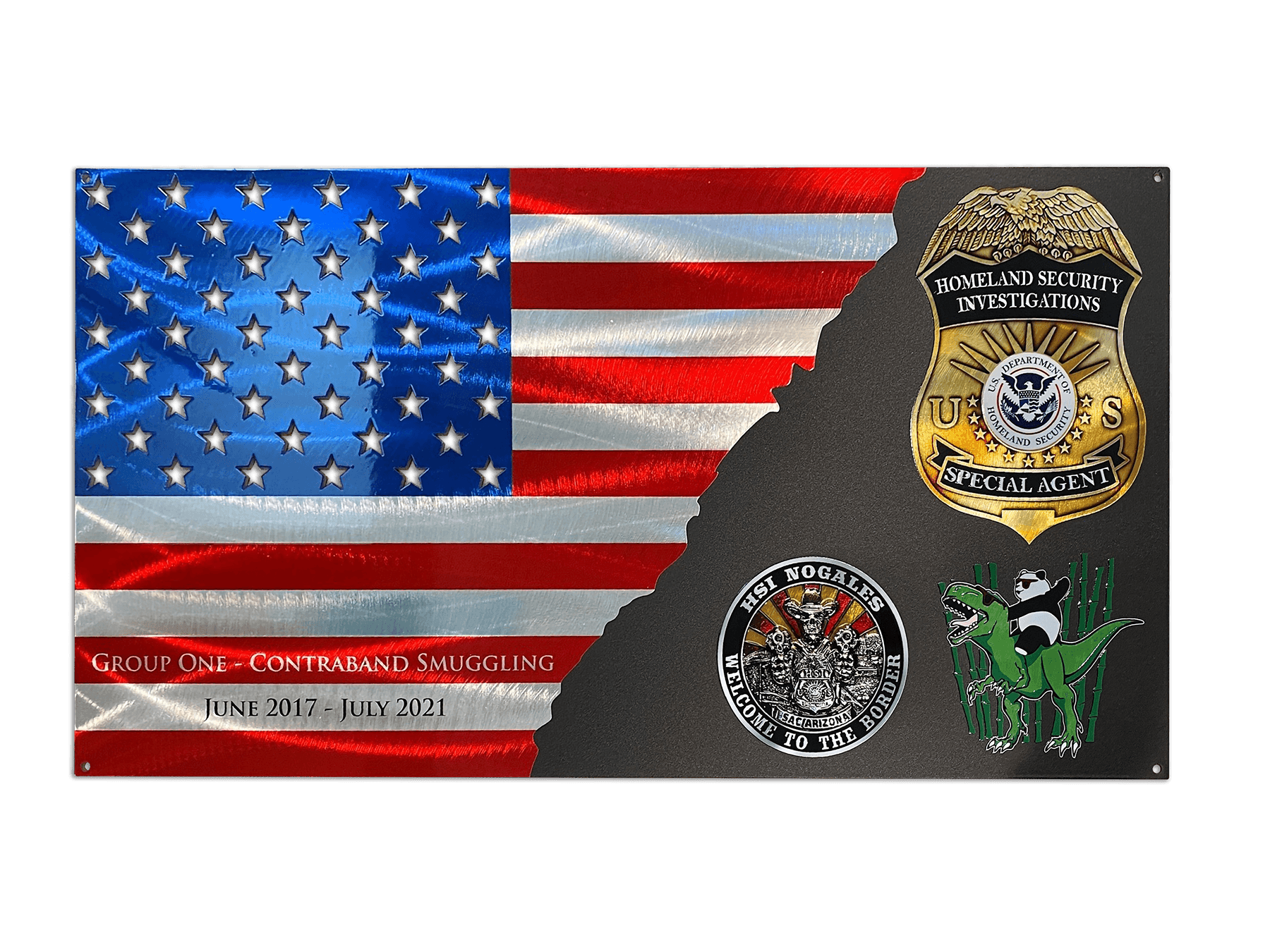 Awards and Plaques for Military, First Responders, Government, and Law Enforcement - Frontline Metal