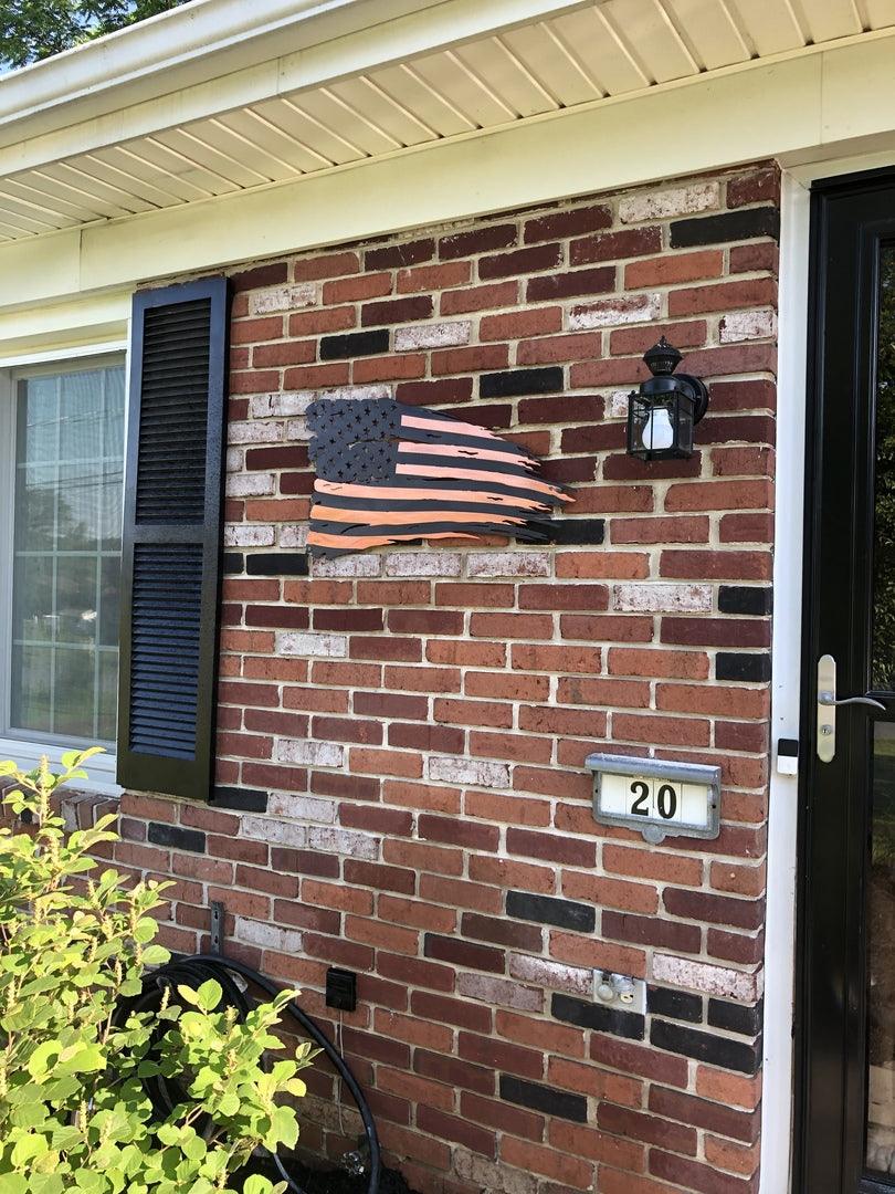 Flag - Military Distressed American Battle Flag