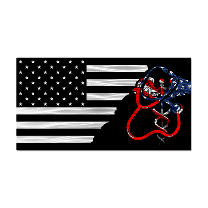 Medical American Split Flag