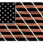 Multi-Panel Metal American Flag