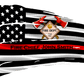 Military Distressed American Battle Flag
