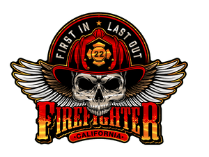Personalized Skull Fire Helmet Gift