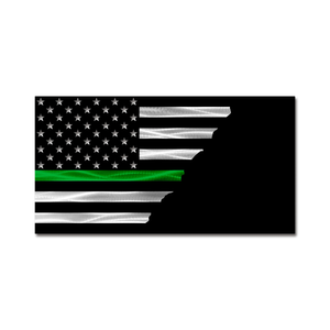 Personalized American Split Flag