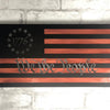 Betsy Ross "We the People" American Flag- Outlet - Copper/Black