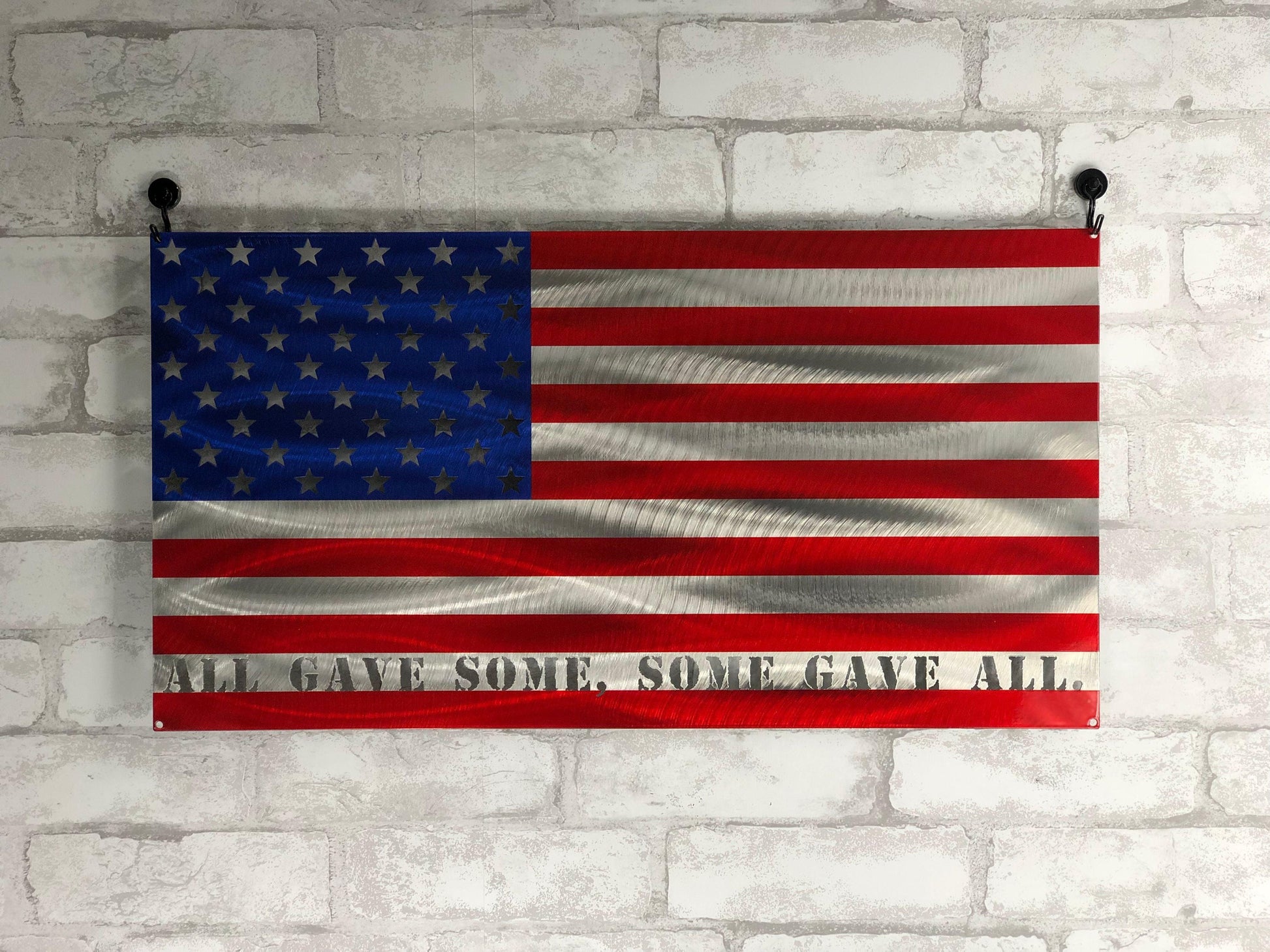 24" "All Gave Some, Some Gave All" American Flag- Outlet