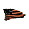 Betsy Ross Distressed Battle Flag - In Stock - Copper/Black