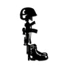 Battlefield Cross Silhouette - Outlet - Black