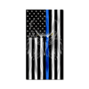 Ghost Eagle American Flag - Thin Blue Line - LEO/Police