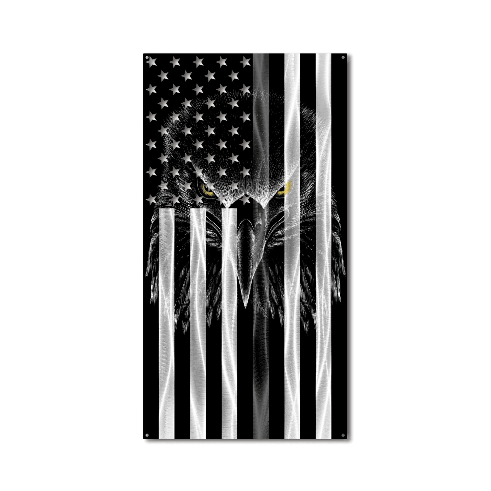 Flag - Ghost Eagle Vertical American Flag- Outlet