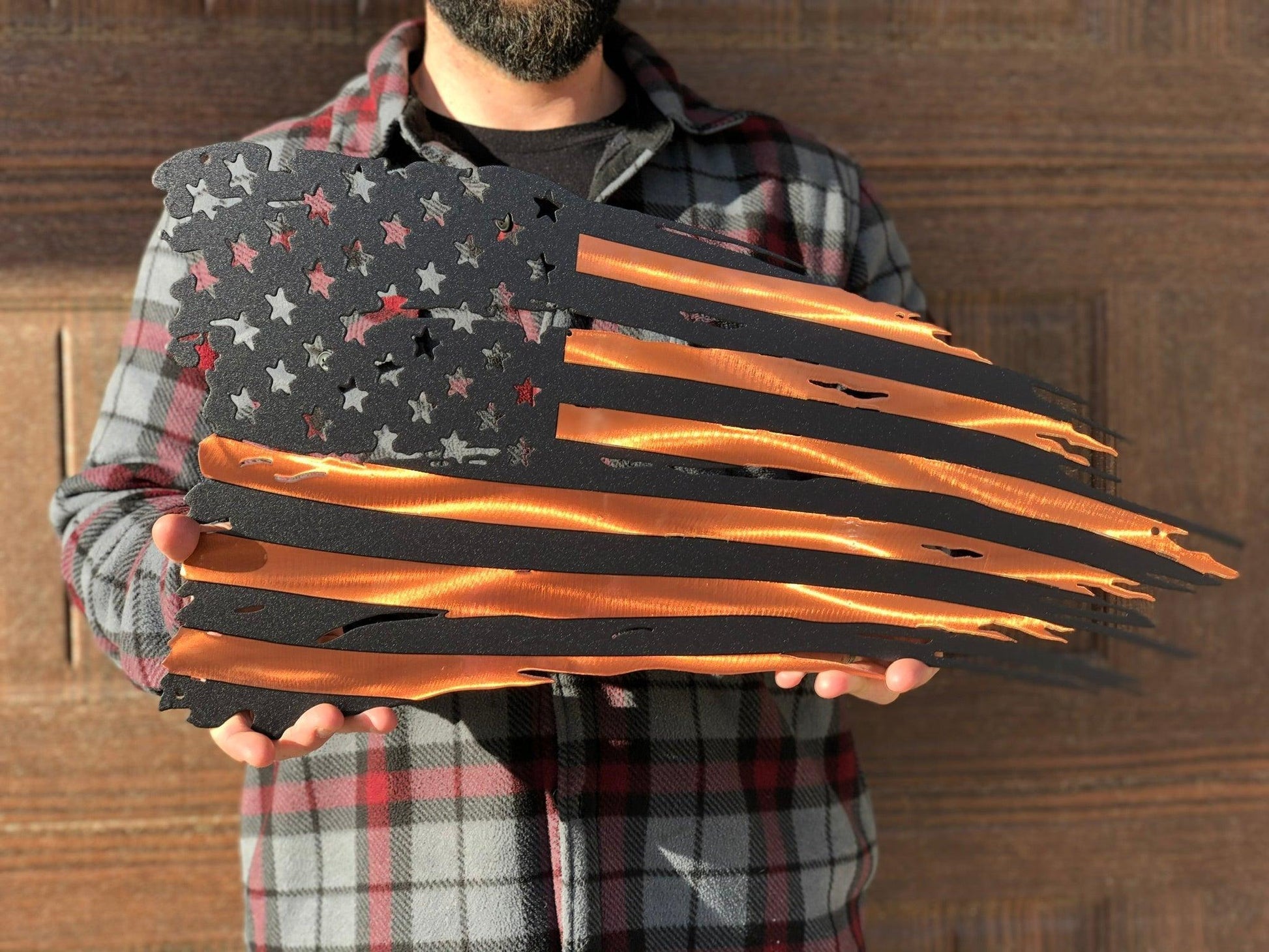 Flag - Distressed American Battle Flag - In Stock