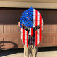 Flag - Firefighter Spartan Helmet American Flag Gift