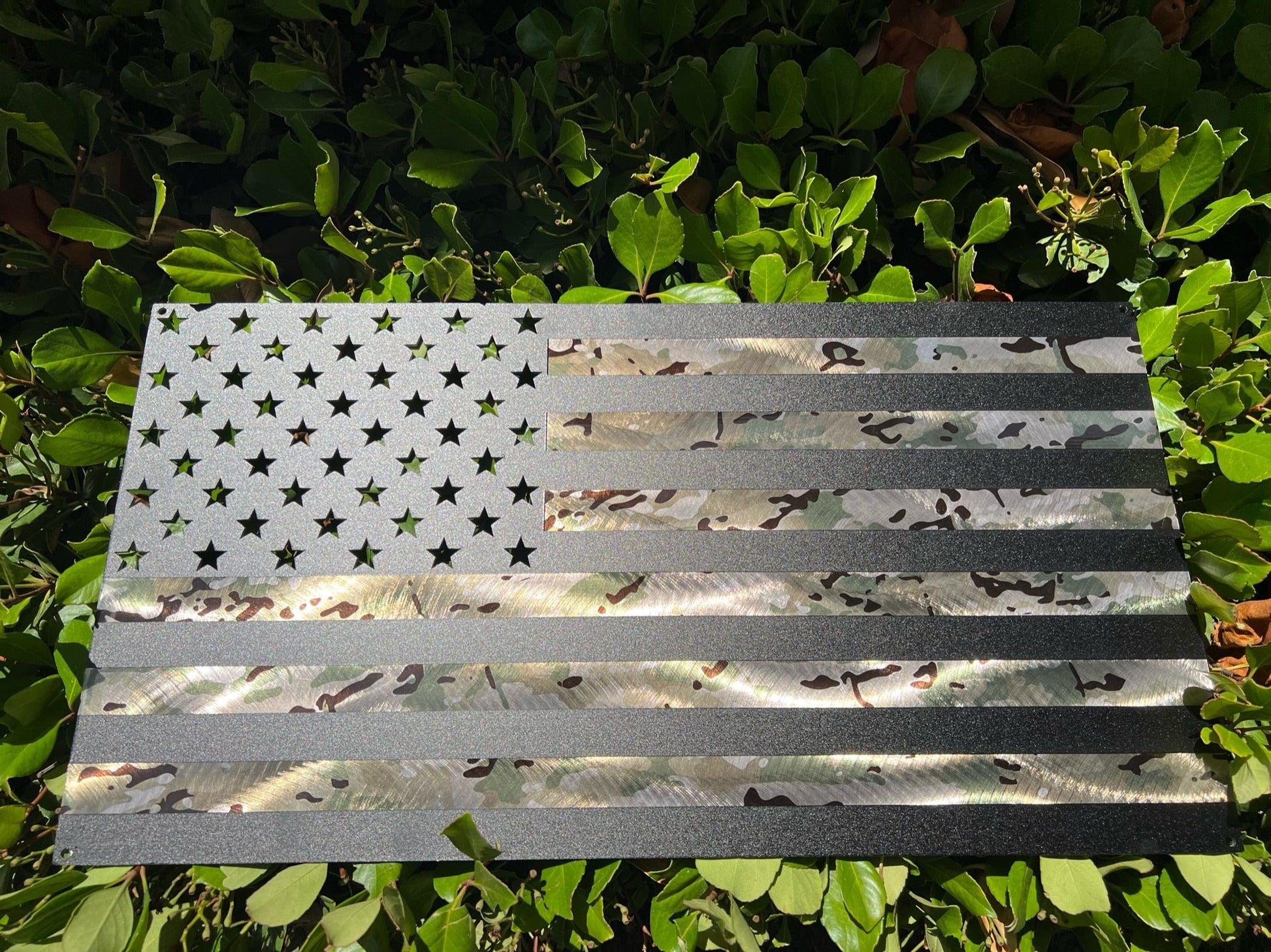 camouflage metal flags-Camouflage Flags-Frontline Metal