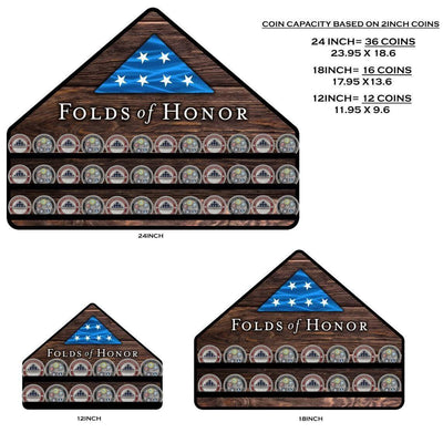 Folds Of Honor- Challenge Coin Holder