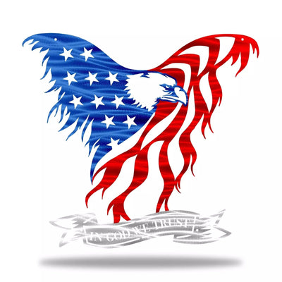 Flag - In God We Trust Eagle