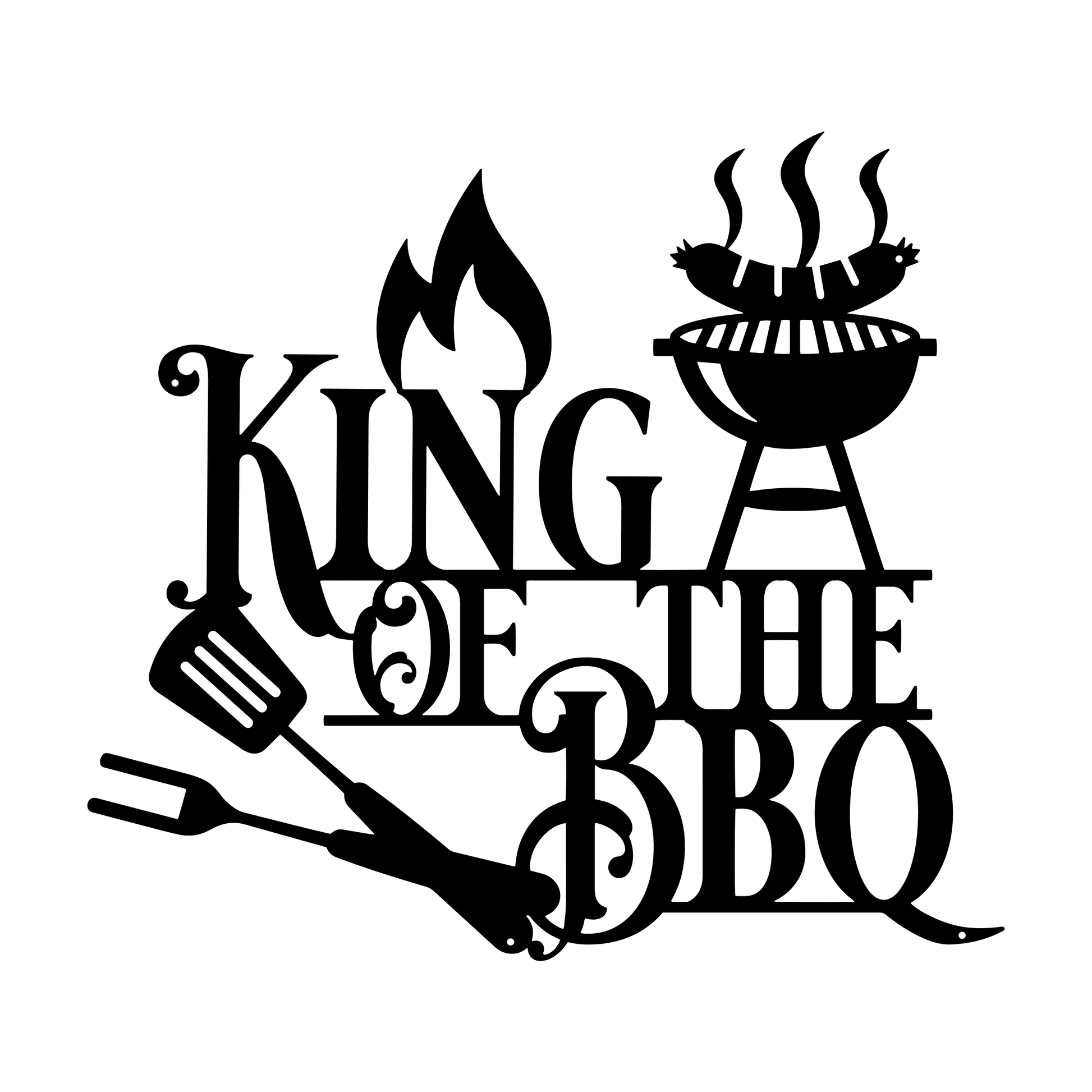 King Of The BBQ - In Stock