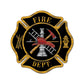 Flag - Personalized Firefighter Maltese Cross