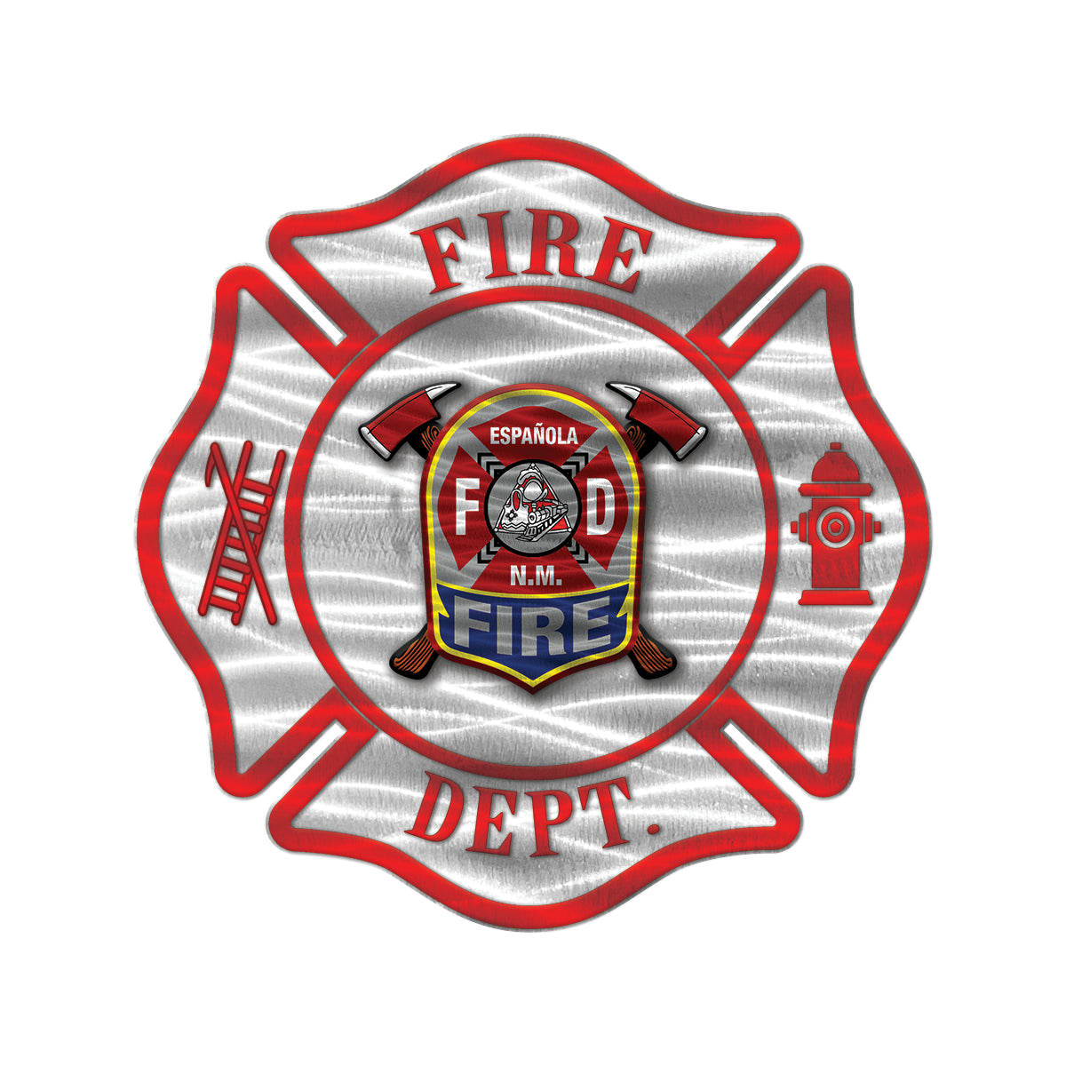 Fireman Multess Cross personalized firefighter Maltese cross-Personalized Firefighter Maltese ...