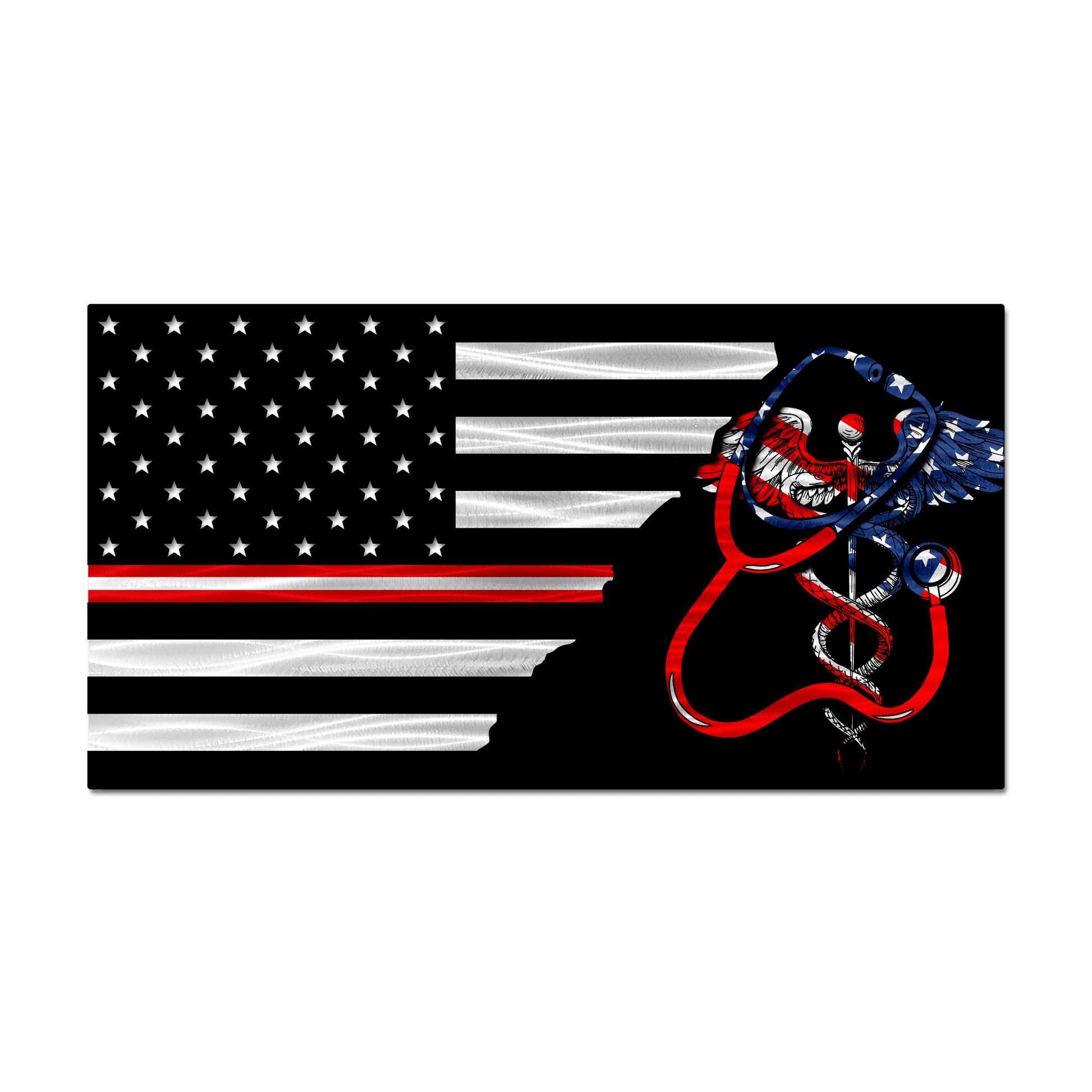 Flag - Medical American Split Flag