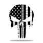 Flag - Police Thin Blue Line Punisher Skull American Flag Gift