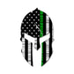 Flag - Military Spartan Helmet American Flag