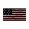 Patriotic Award American Flag - Black/Copper