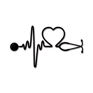 Stethoscope Heart Beat - In Stock