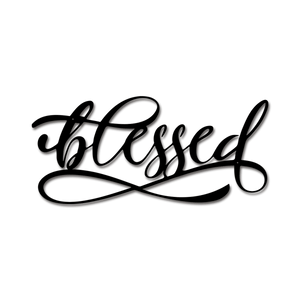Blessed Script - In Stock