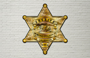 Mono County Sheriff's Badge Logo