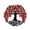 Tree of Life - Black/Red Leaves